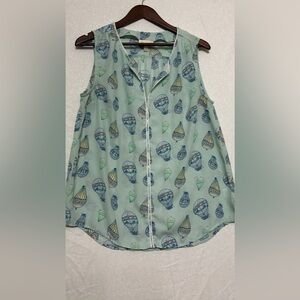 ModCloth hot air balloon top. Size large